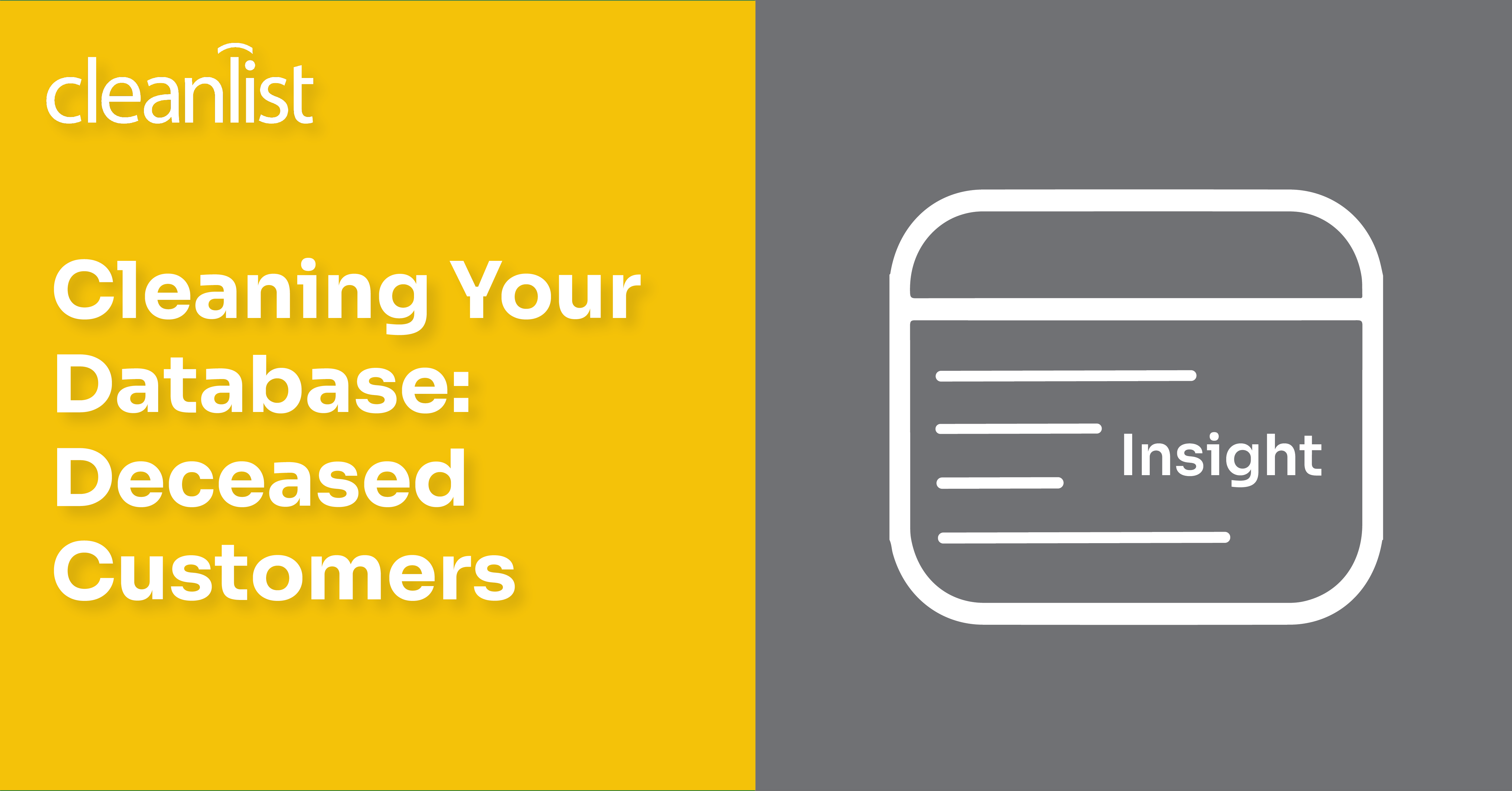 Cleaning Your Database Deceased Customers-40